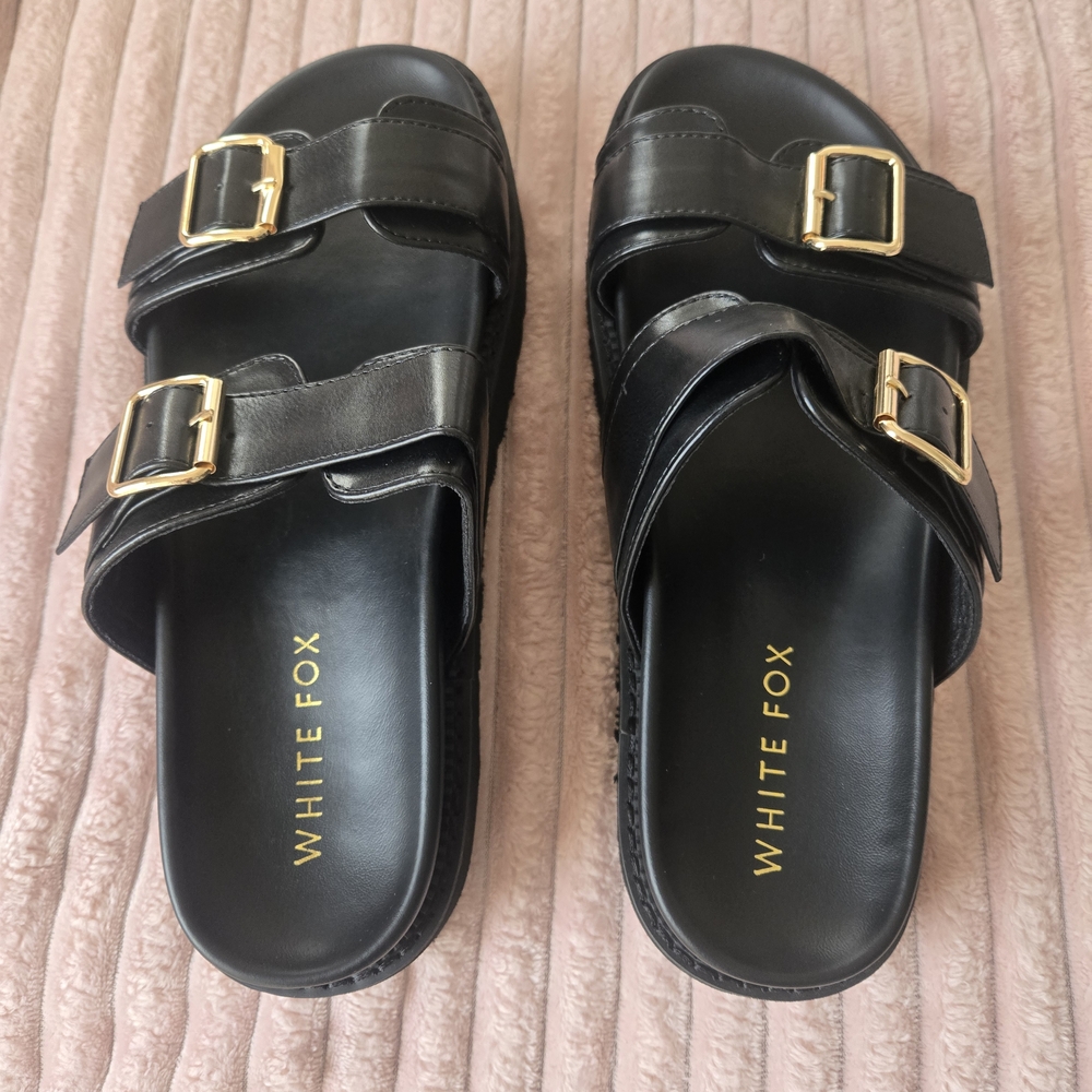 WHITE FOX MILA SLIDES